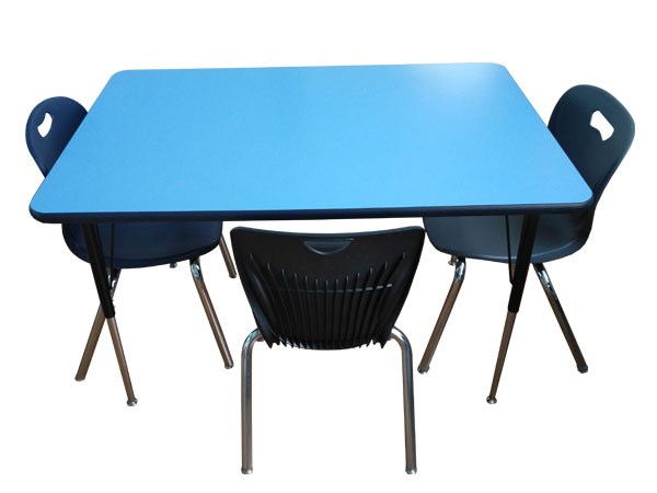 Combination table and chair